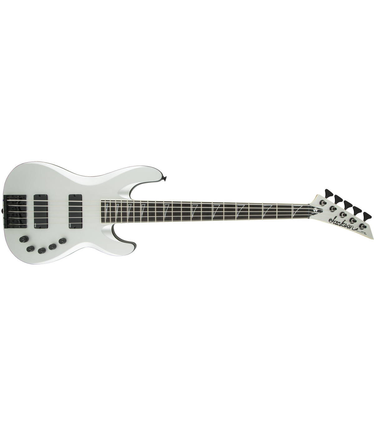 Jackson USA Signature David Ellefson Concert Bass V Satin Silver Jackson USA Signature David Ellefson Concert Bass V Satin Silver