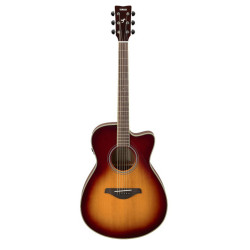 Yamaha FS-TA Transacoustic Cutaway Brown Sunburst