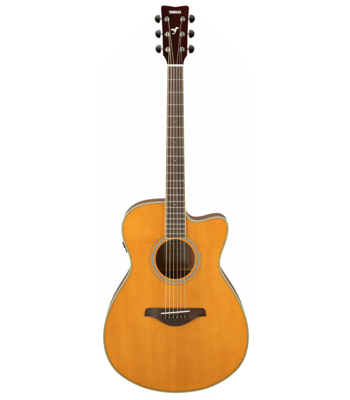 Yamaha FS-TA Transacoustic Cutaway Natural
