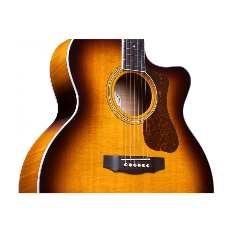 Guild F-250CE Deluxe Maple Antique Burst