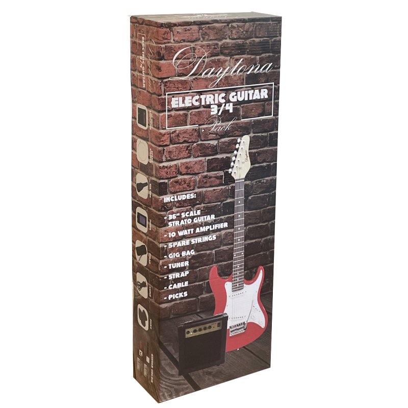 Daytona Pack Electrica 3/4 Red