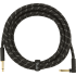 Fender Deluxe Series Cable Instrumento 4.5m acodado Black Tweed