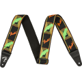 Fender Strap Neon Monogrammed Green/Orange