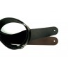 D’Addario Deluxe Black Leather Strap