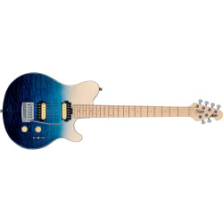 Sterling by Music Man AX3 QM Spectrum Blue