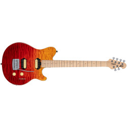Sterling by Music Man AX3 QM Spectrum Red