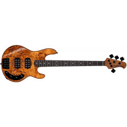 Sterling by Music Man Ray34 HH Poplar Burl Amber