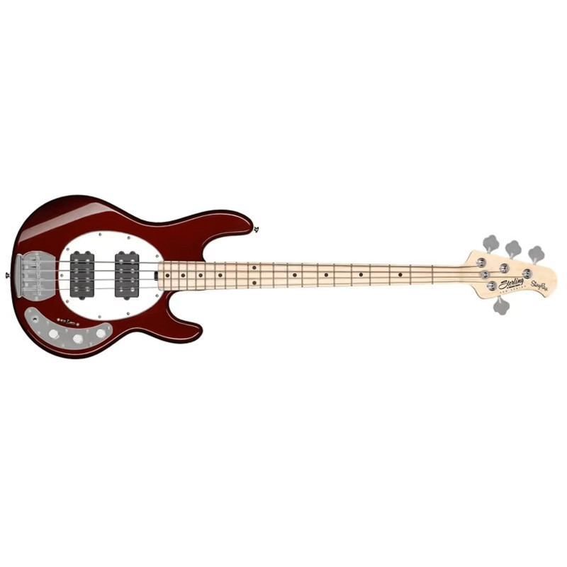 Sterling by Music Man Ray 4 HH Candy Apple Red