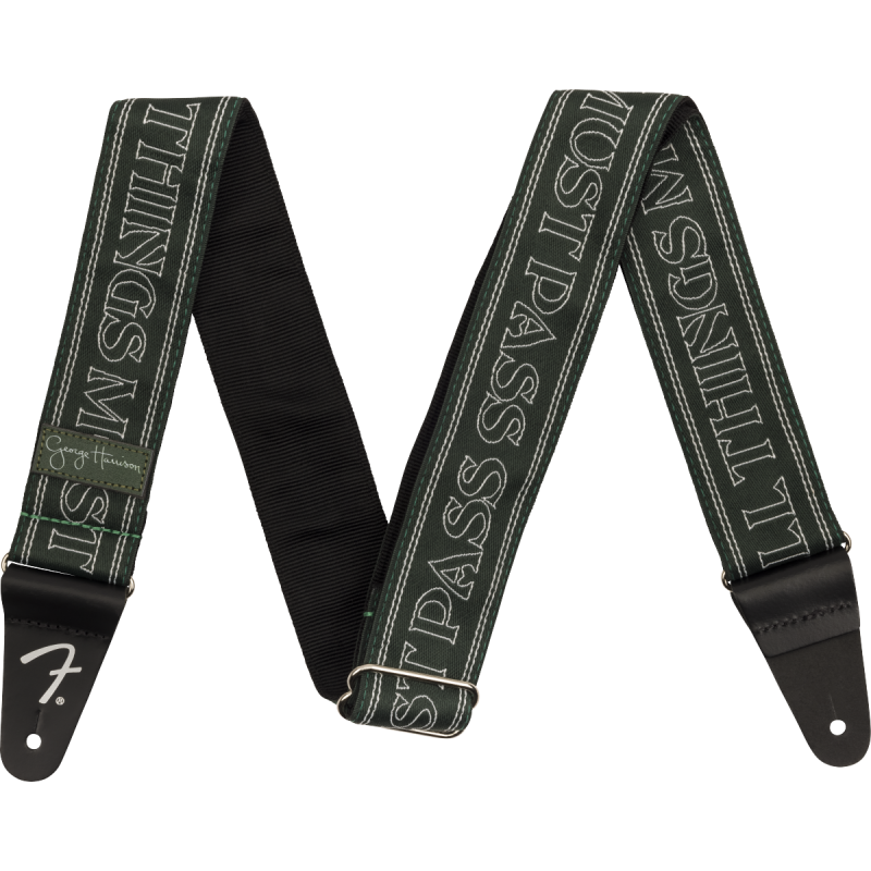Fender Strap George Harrison All Things Must Pass Green