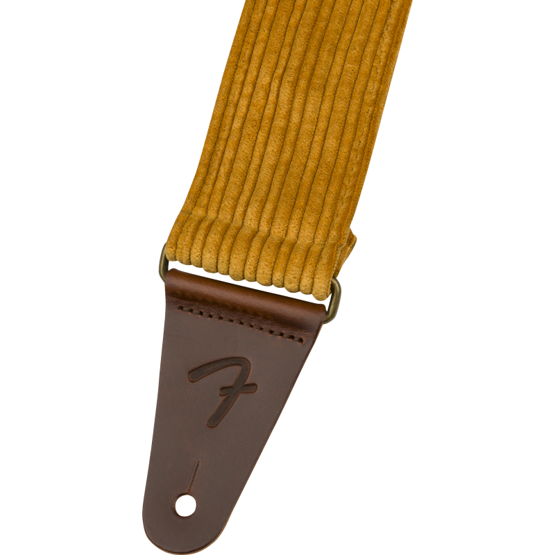 Fender Strap Corduroy Blaze Gold 2