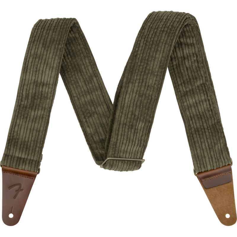 Fender Strap Corduroy Antique Olive 2