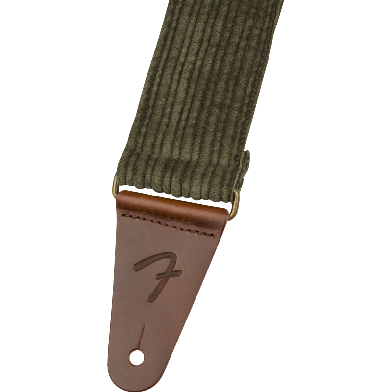 Fender Strap Corduroy Antique Olive 2