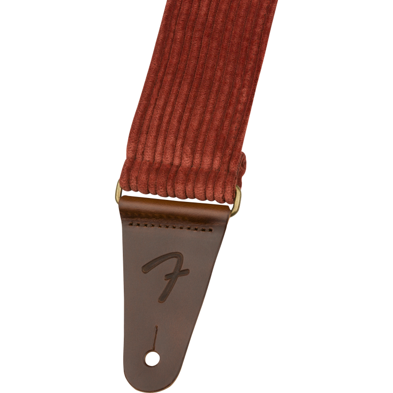Fender Strap Corduroy Antique Cherry 2