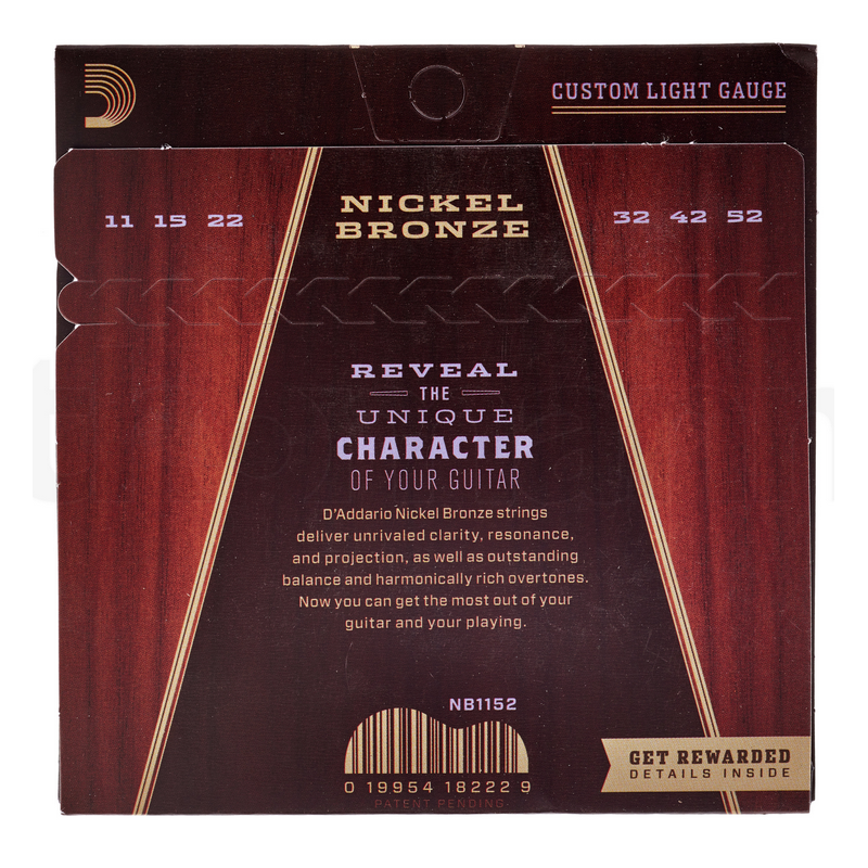D’Addario NB1152 Nickel Bronze