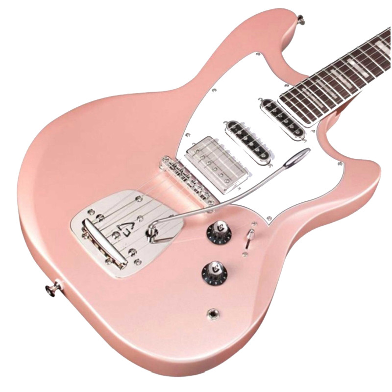 Guild Surfliner Deluxe Rose Quartz Metallic