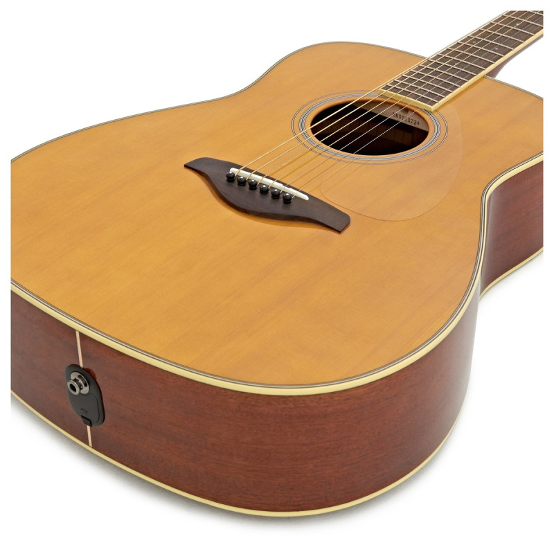 Yamaha FG-TA Transacoustic Black