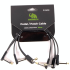 Mammoth P025 Pack of 3 Cables, 25 cm