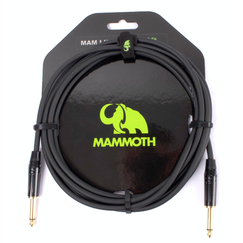 Mammoth G20 6m Jack to Jack Instrument Cable