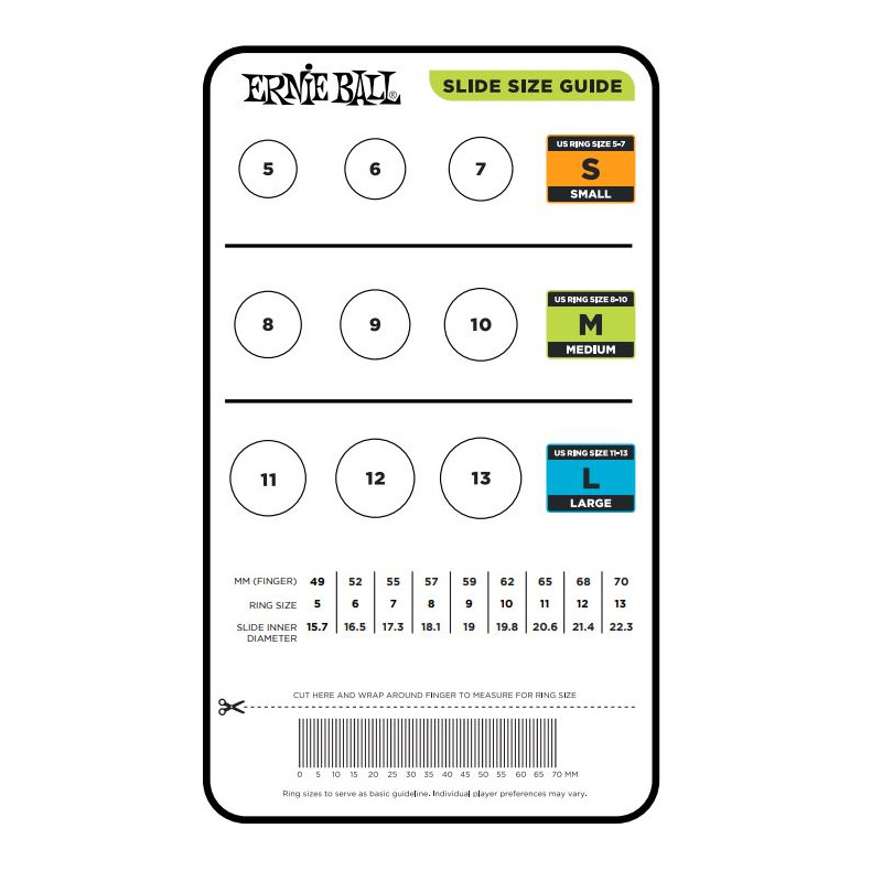 Ernie Ball Comfort Slide Big