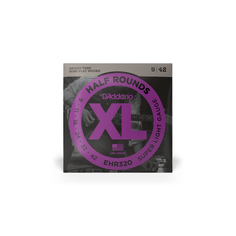 Daddario EHR320 Half Round 09-42