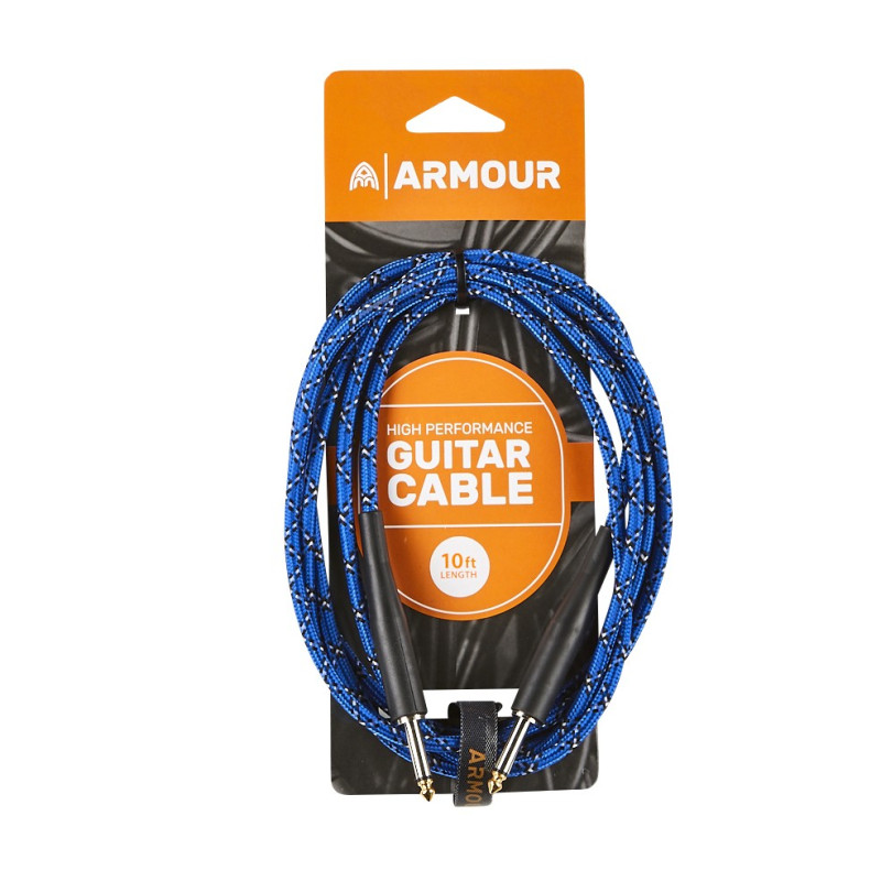 GW10P Armour Cable Jack - 3M Blue Jack Cable