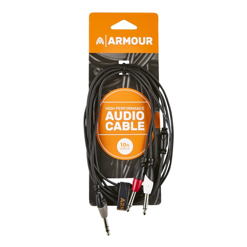 Armour SYC4 Cable Jack Output - 2 Mono Jack Connectors