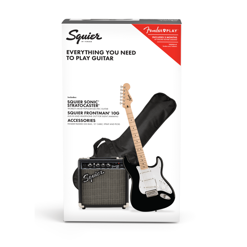 Fender Squier Sonic Pack Stratocaster Black