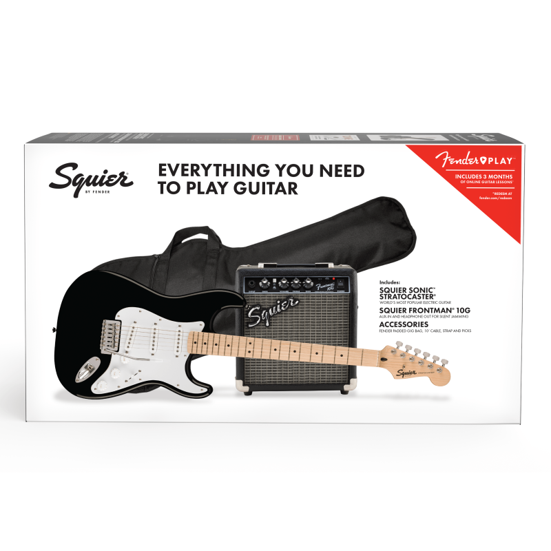 Fender Squier Sonic Pack Stratocaster Black