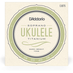 Daddario EJ87S Titanium Ukelele Soprano