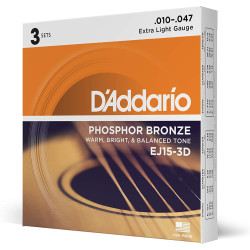 Daddario EJ15-3D 010-047