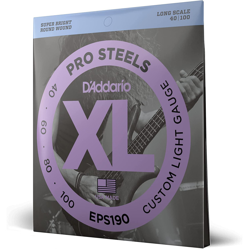 Daddario EPS190 Pro Steel 40-100