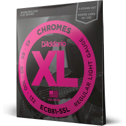 Daddario ECB81-5SL Flatwound 045-132