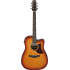 Ibanez AAD50CE Advanced Acoustic Guitar Brown Sunburst