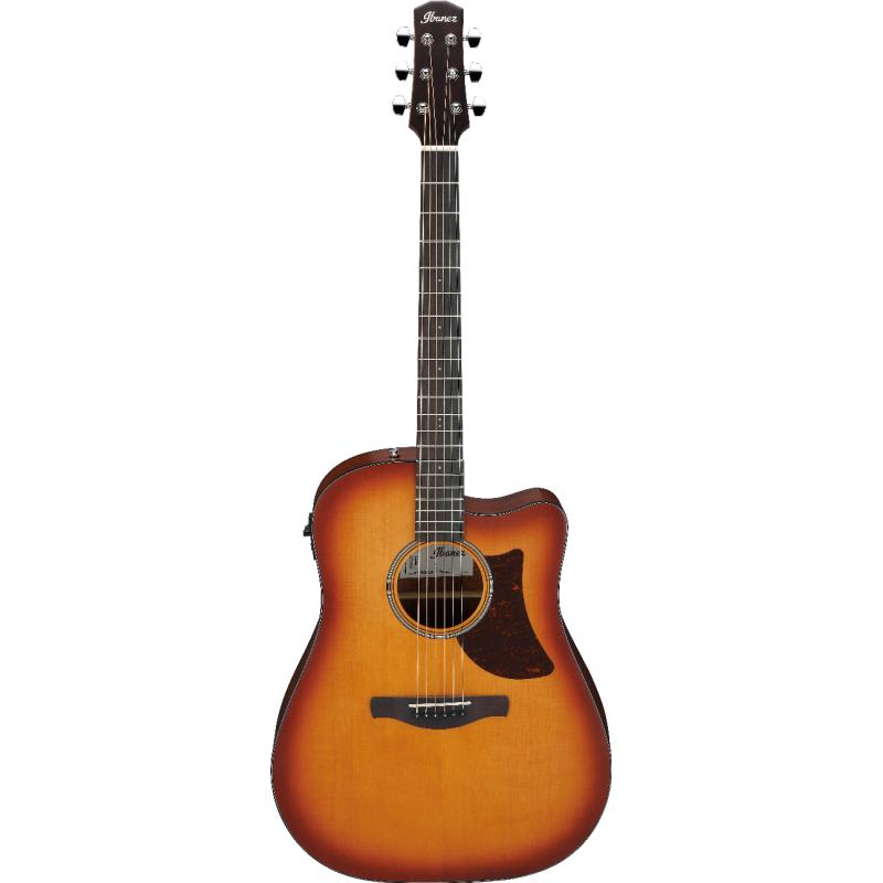 Ibanez AAD50CE Advanced Acoustic Guitar Brown Sunburst