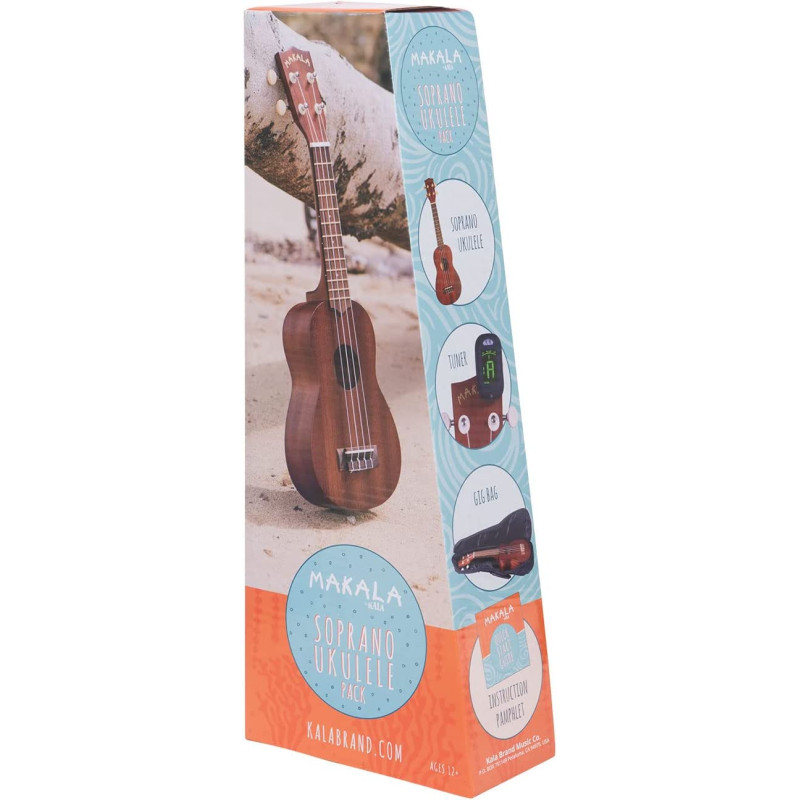 Kala Pack Ukelele Makala Soprano