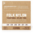 Daddario EJ32C Folk Clear Nylon Acustica
