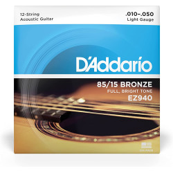 Daddario EZ940 10-47 Great American Bronze 12 string