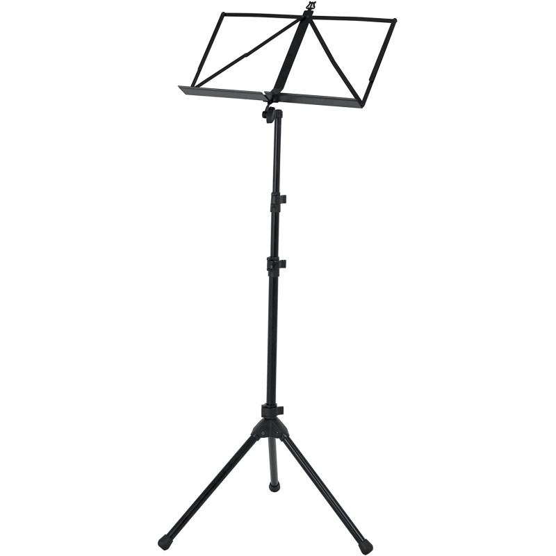 Basix Folding Black Music Stand FX