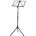 Basix Folding Black Music Stand FX