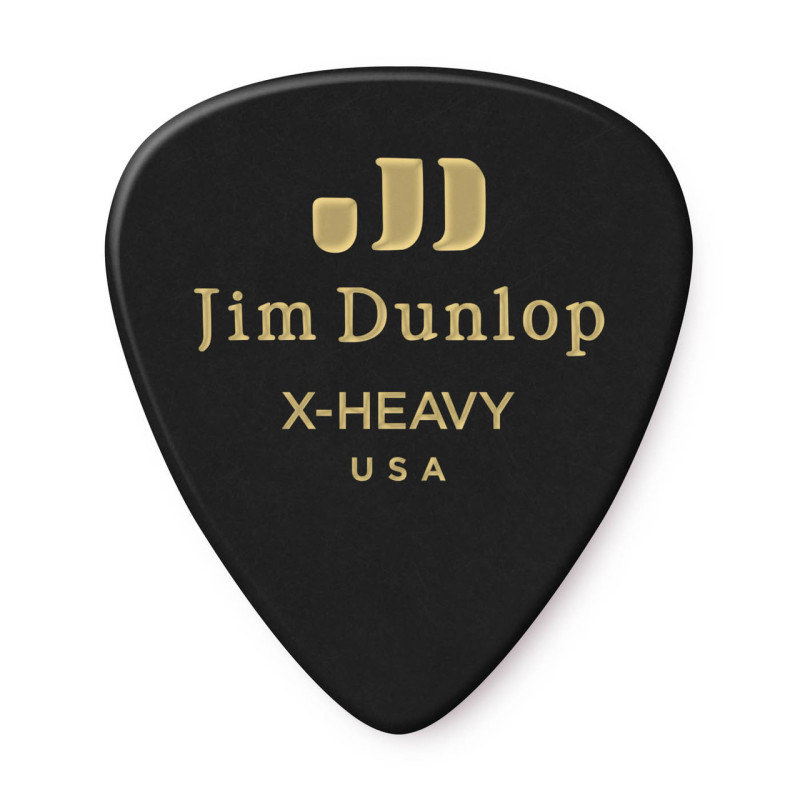 Dunlop Celluloid Classic Black X-Heavy