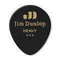 Dunlop Celluloid Teardrop Black Heavy