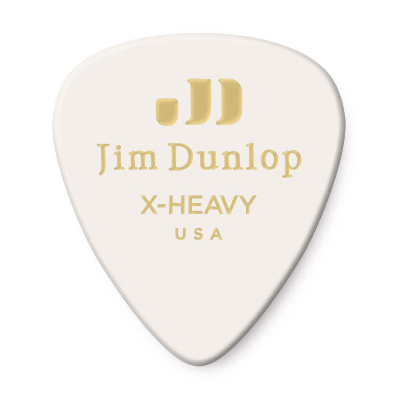 Dunlop Celluloid Classic White X-Heavy