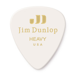 Dunlop Celluloid Classic White Heavy