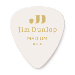 Dunlop Celluloid Classic White Medium