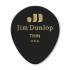 Dunlop Celluloid Teardrop Black Thin