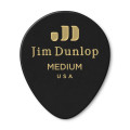 Dunlop Celluloid Teardrop Black Medium