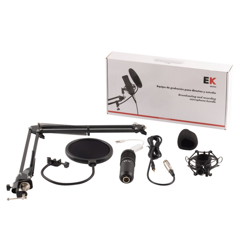 EK PMC Microphone & Recording Equipment Set
