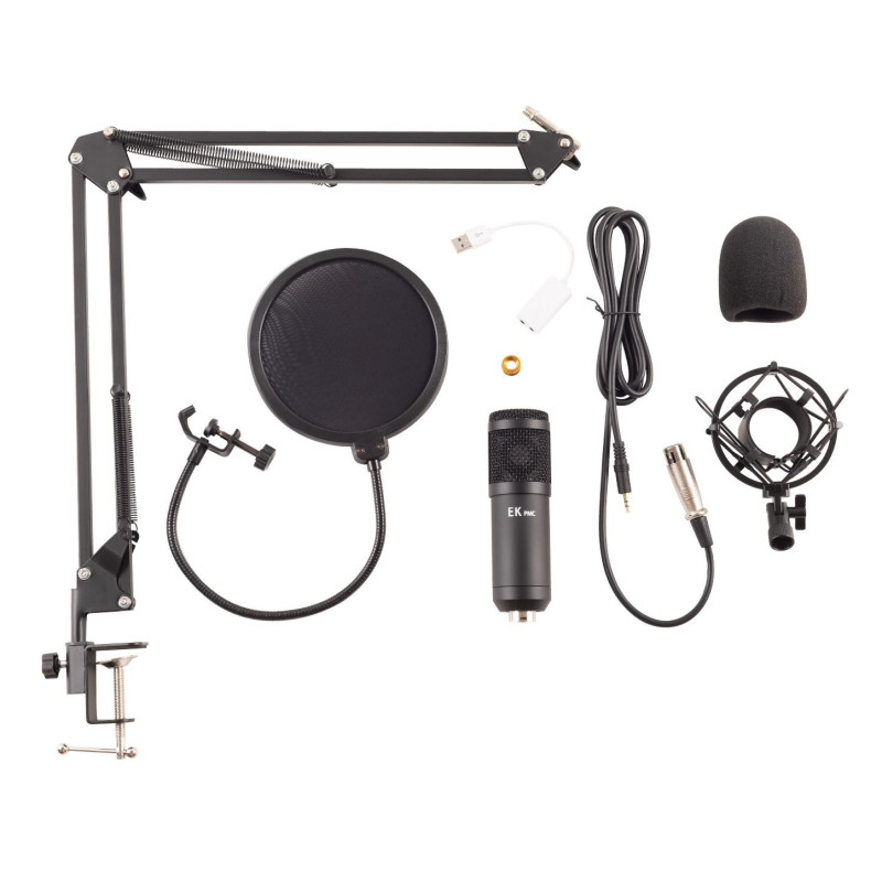 EK PMC Microphone & Recording Equipment Set