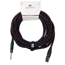 Keller SFXJ002 Jack XLR Macho Tela 9 m