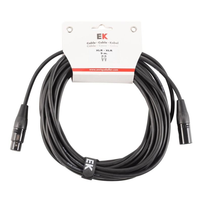 Keller Tipo Neutrik XLR-XLR 9 Metros